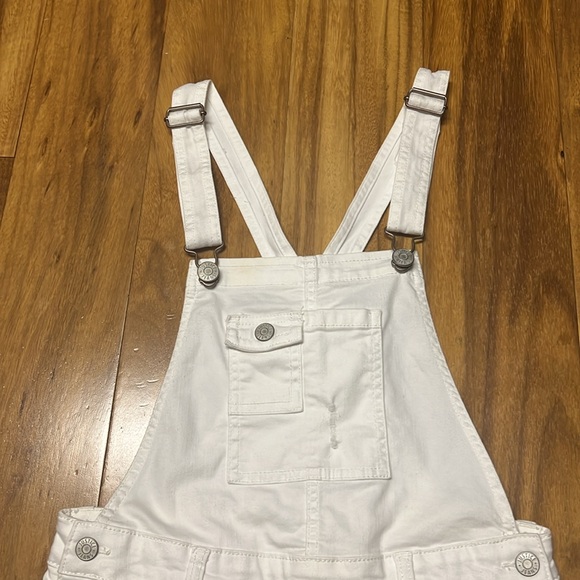 Justice white overalls size 16 - Picture 3 of 7